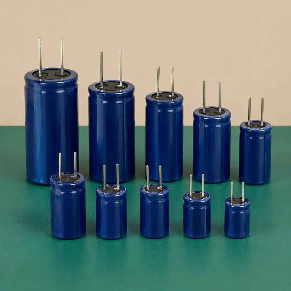 Lot de 10 condensateurs électrolytiques