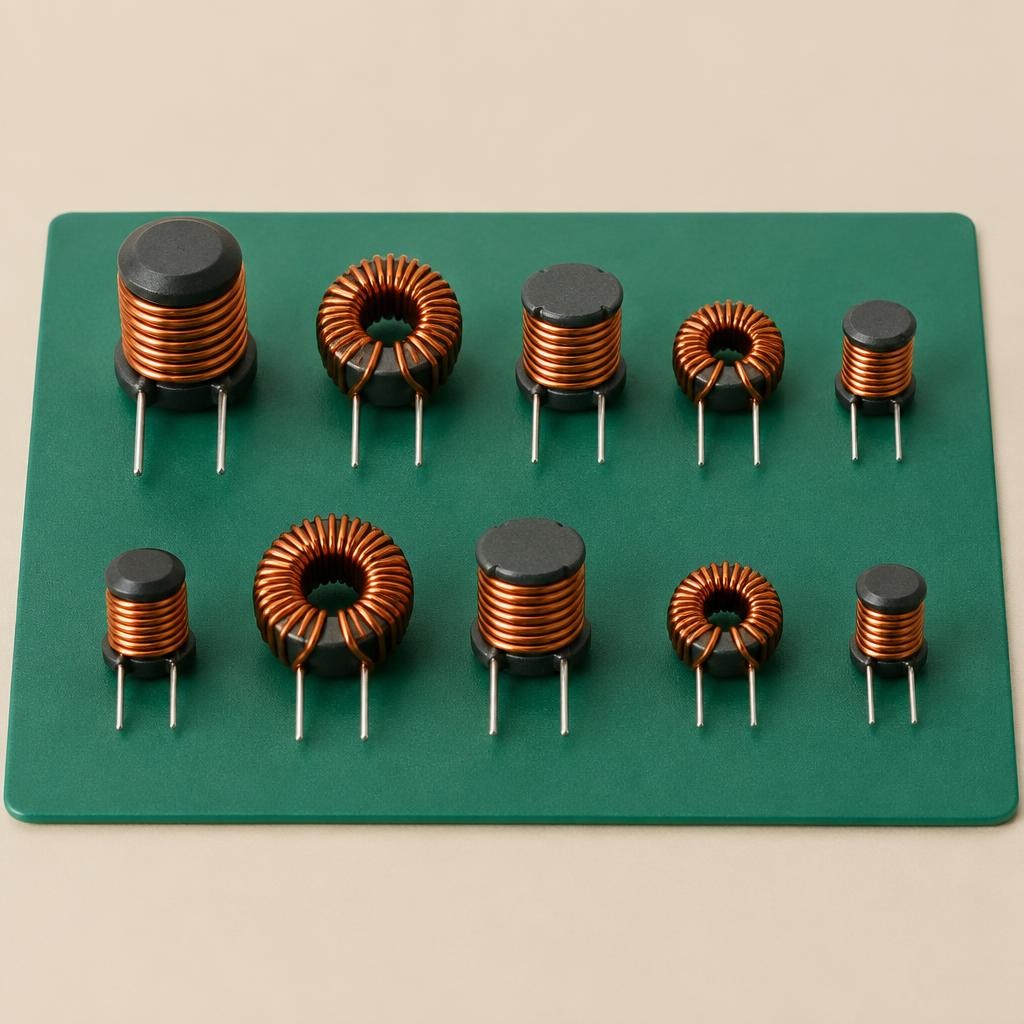 Lot de 10 impédances (selfs de choc)