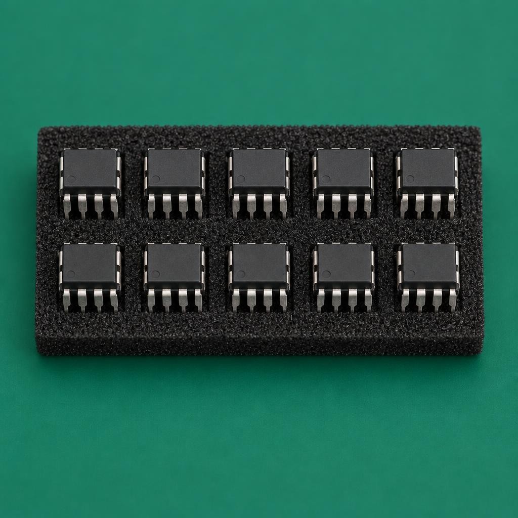 Lot de 10 circuits intégrés NE555